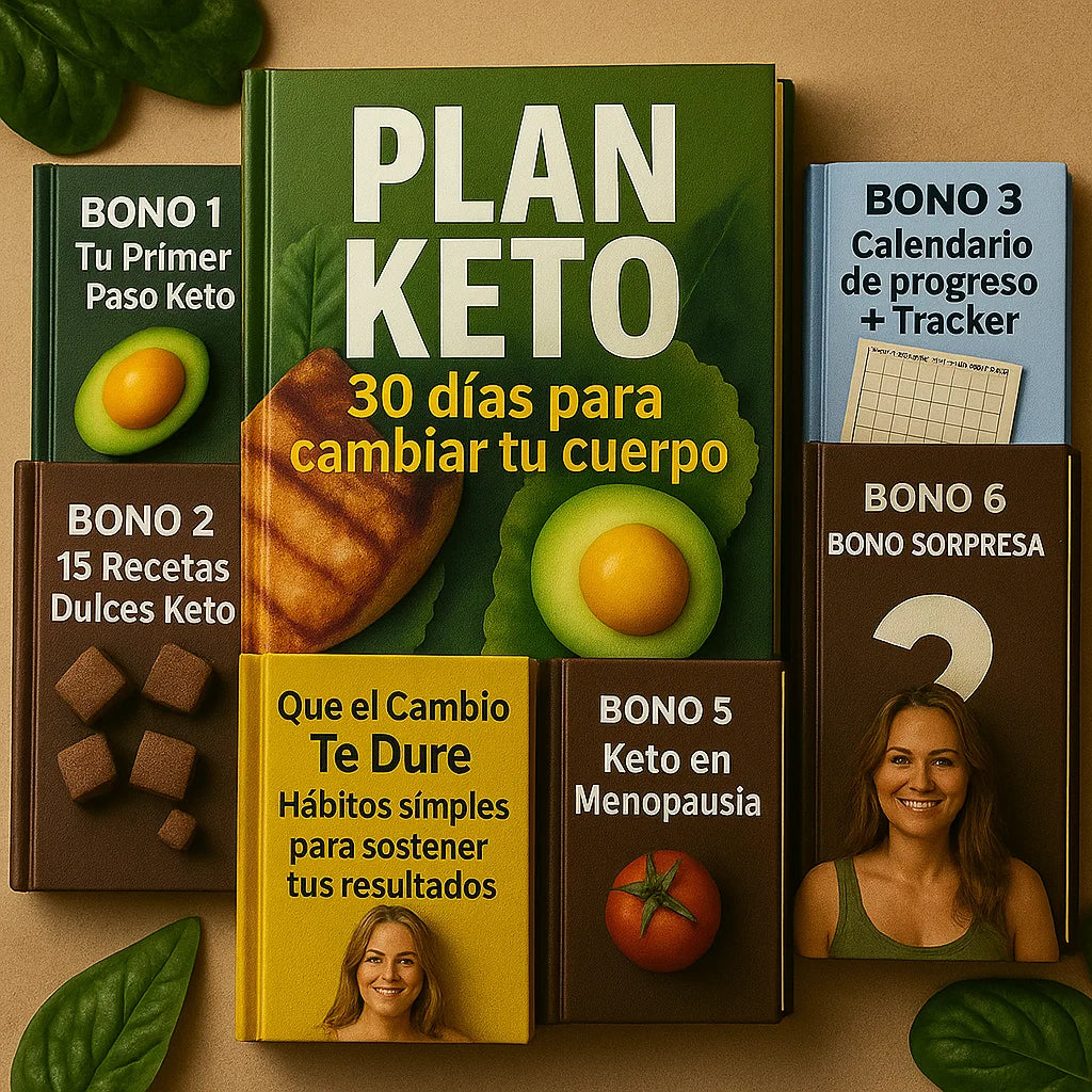 PLAN KETO TOTAL — 30 días para cambiar tu cuerpo comiendo rico