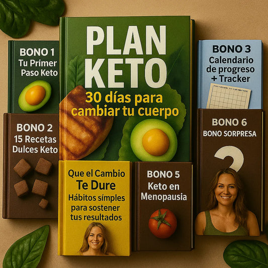 PLAN KETO TOTAL — 30 días para cambiar tu cuerpo comiendo rico